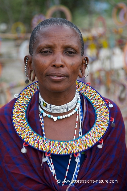 Masaï près de Tarangire